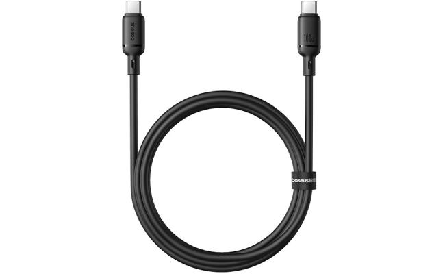 Baseus Silky Series Fast Charging Cable Type-C to Type-C 100W 2M - Black